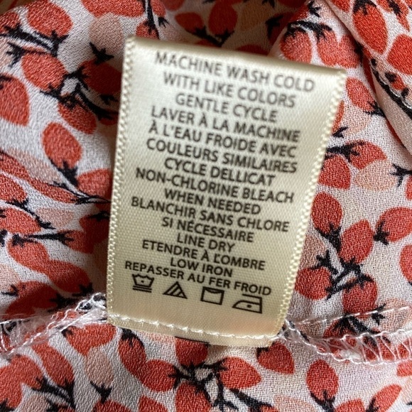 MAX STUDIO FLORAL PRINT BOHO BLOUSE SIZE XS - Picture 5 of 6